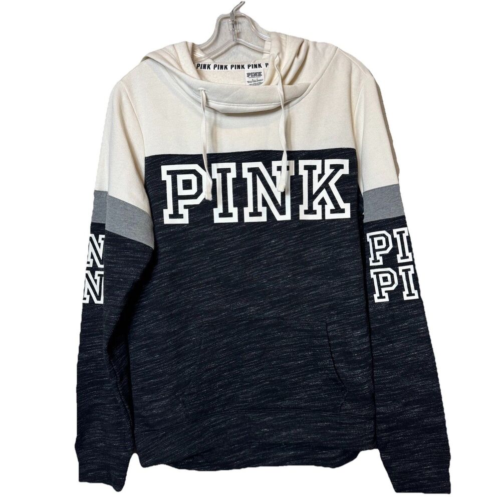 Victoria's Secret PINK Hooded Sweatshirt Hoodie Women’s S Excellent Condition!
